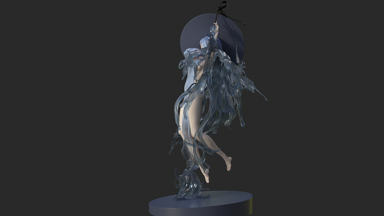 水精灵（图ZMzk0MTE0ODI0） - 人物/生物 - 站酷设计师手办炼金术士原创素材 - 站酷ZCOOL