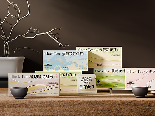 茶包装设计|云小呵包装设计全案|新中式包装设计