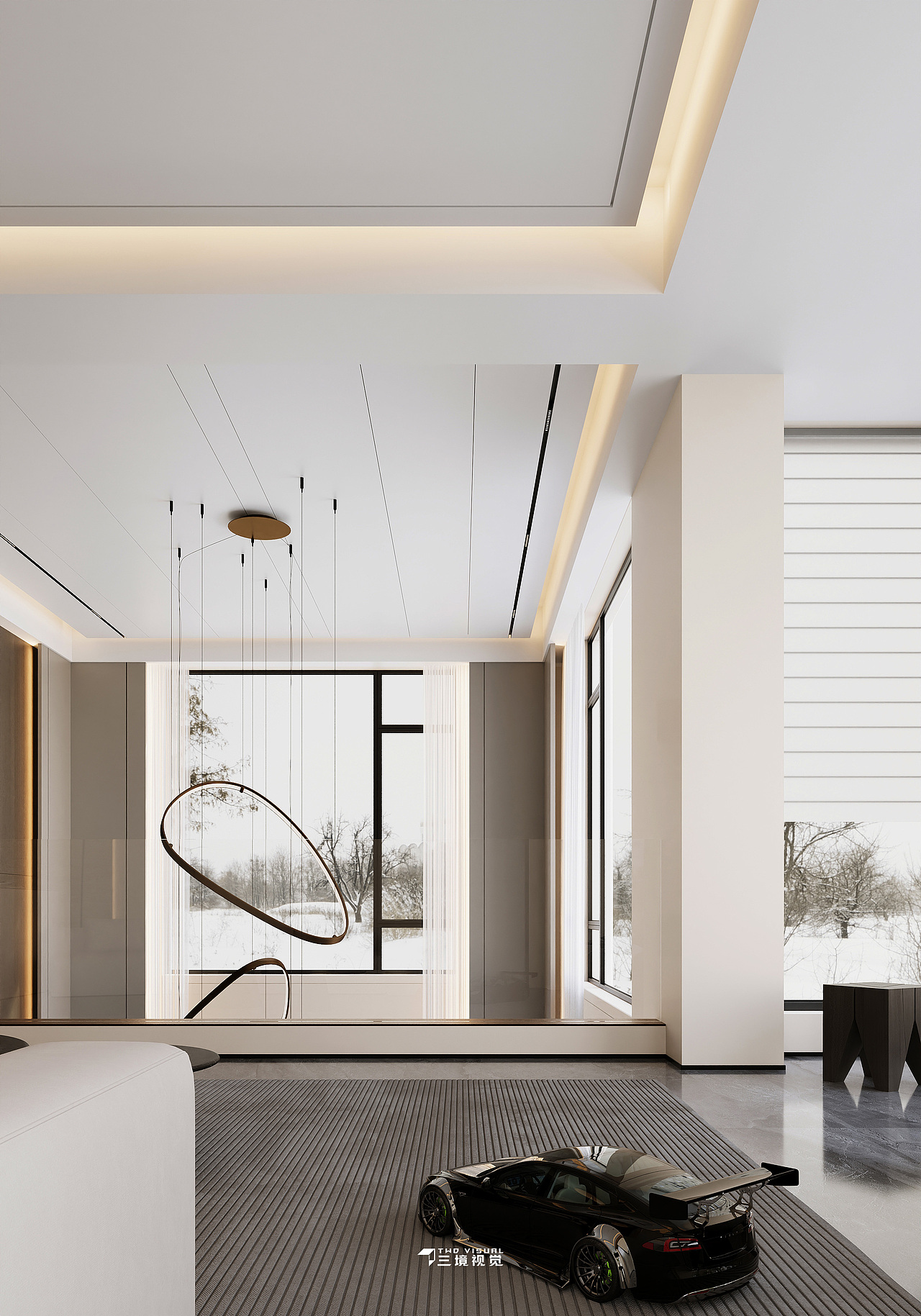 住宅-自建房意式现代轻奢设计【贰】