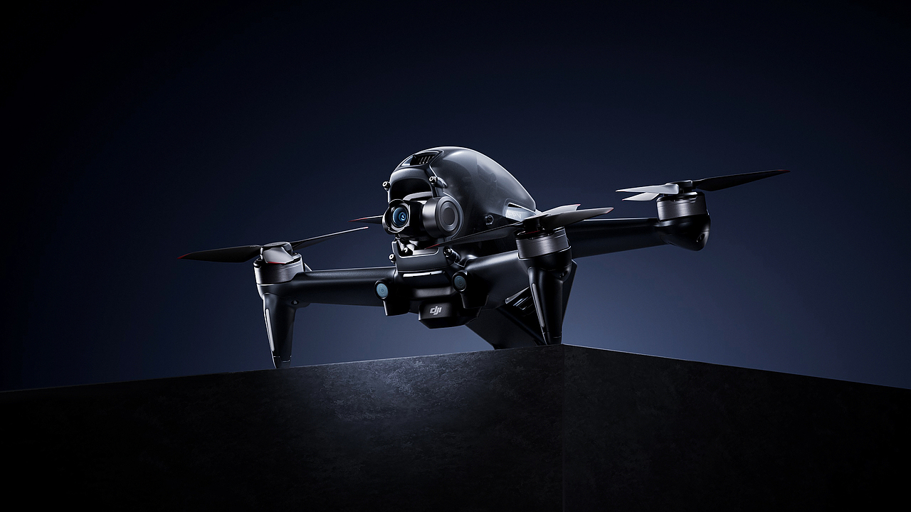 【C4D&Octane】大疆无人机FPV套装 产品表现