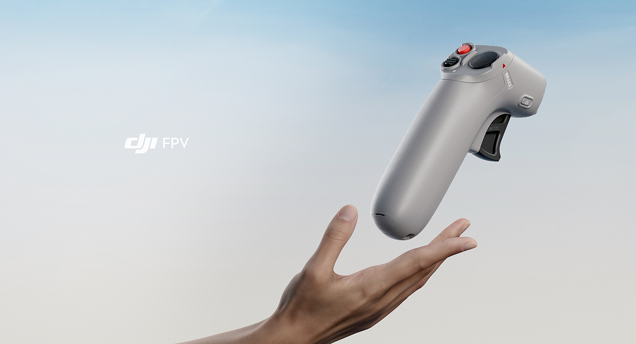 【C4D&Octane】大疆无人机FPV套装 产品表现