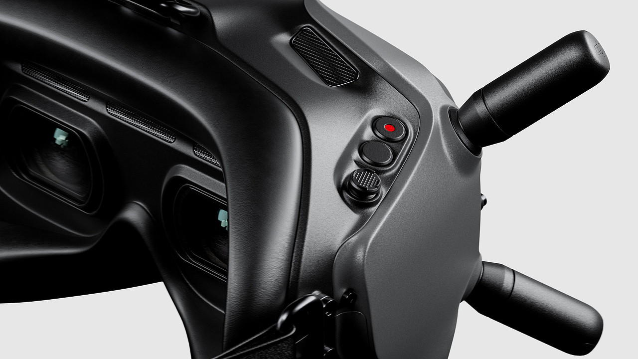 【C4D&Octane】大疆无人机FPV套装 产品表现