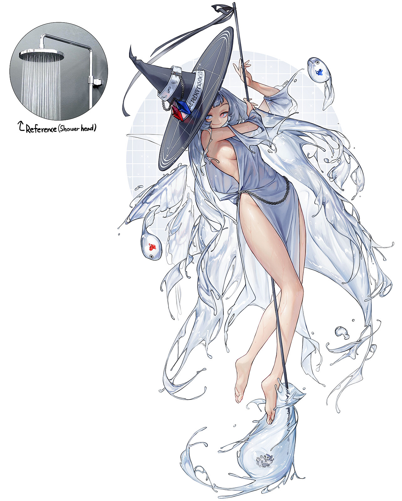 水精灵（图ZMzk0MTI5Njcy） - 人物/生物 - 站酷设计师手办炼金术士原创素材 - 站酷ZCOOL