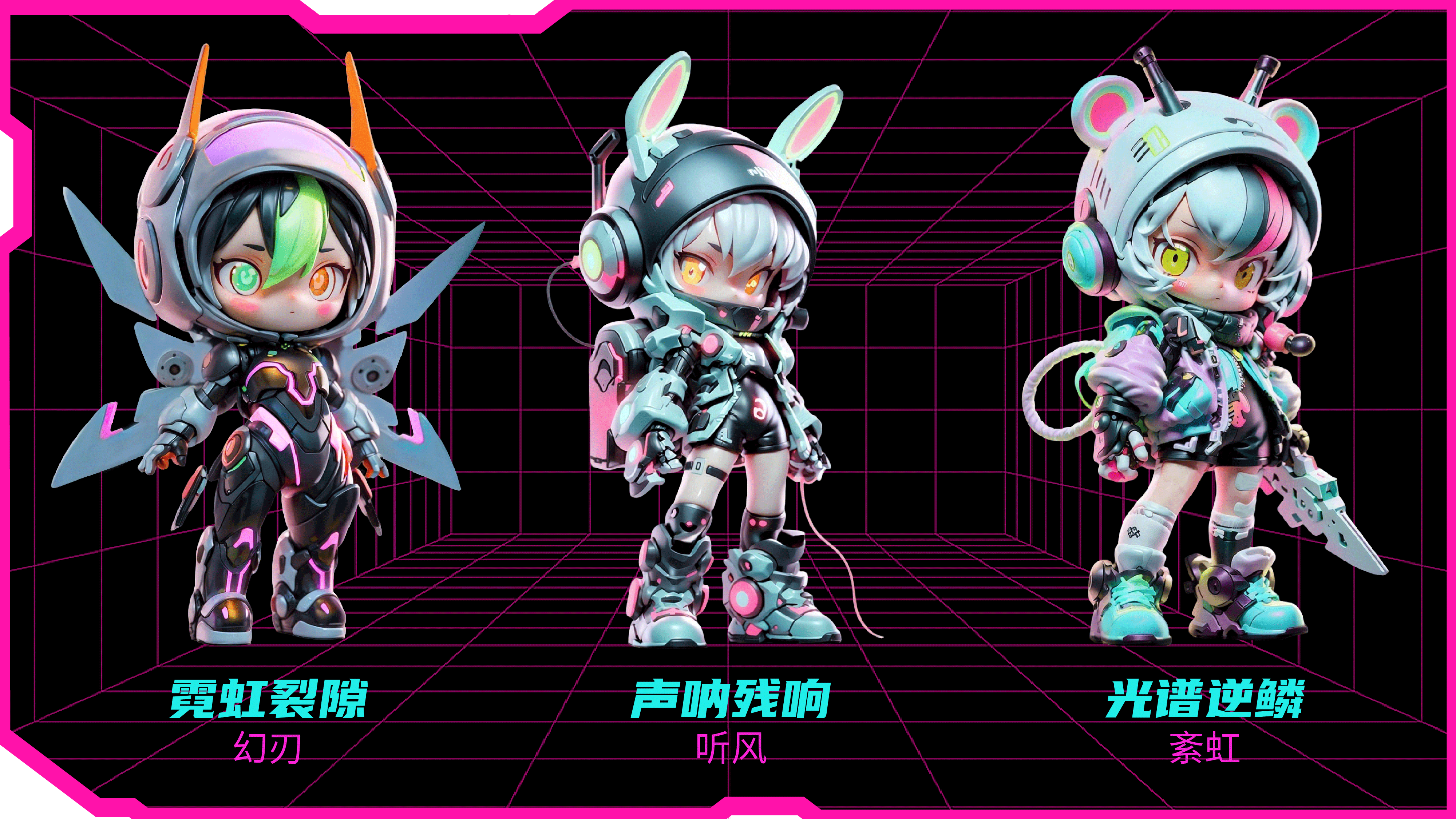 零号故障 GlitchZero：机甲潮玩的 “故障美学” 革命（图ZMzk0MTMwNDg4） - 品牌 - 站酷设计师雁落红荷原创素材 - 站酷ZCOOL