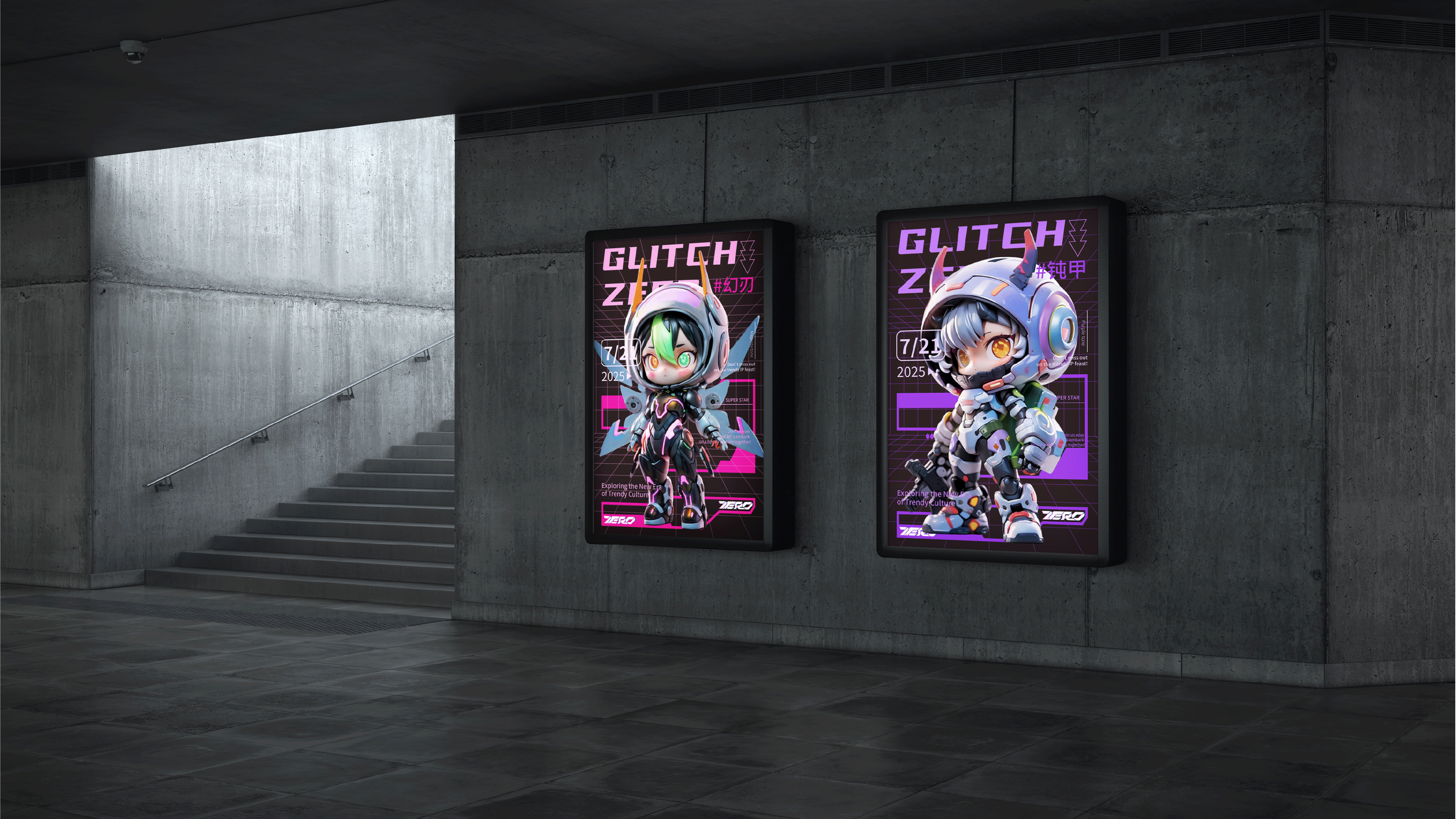 零号故障 GlitchZero：机甲潮玩的 “故障美学” 革命（图ZMzk0MTMwNTcy） - 品牌 - 站酷设计师雁落红荷原创素材 - 站酷ZCOOL