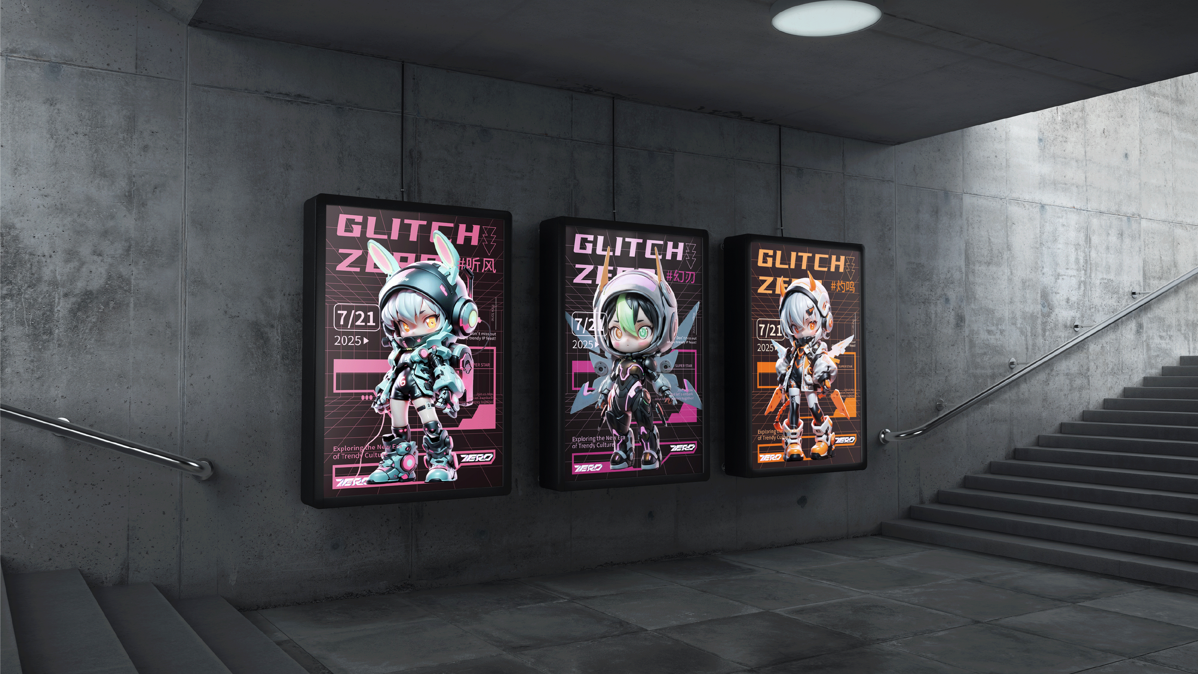 零号故障 GlitchZero：机甲潮玩的 “故障美学” 革命（图ZMzk0MTMwNzIw） - 品牌 - 站酷设计师雁落红荷原创素材 - 站酷ZCOOL