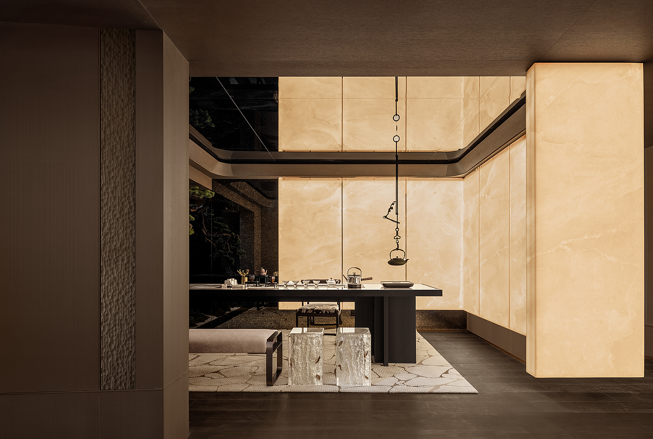 深圳盘石设计 | 西宁中海·翰林原著143底复洋房样板间（图ZMzk0MTMxMjk2） - 商业空间设计 - 站酷设计师深圳盘石设计原创素材 - 站酷ZCOOL