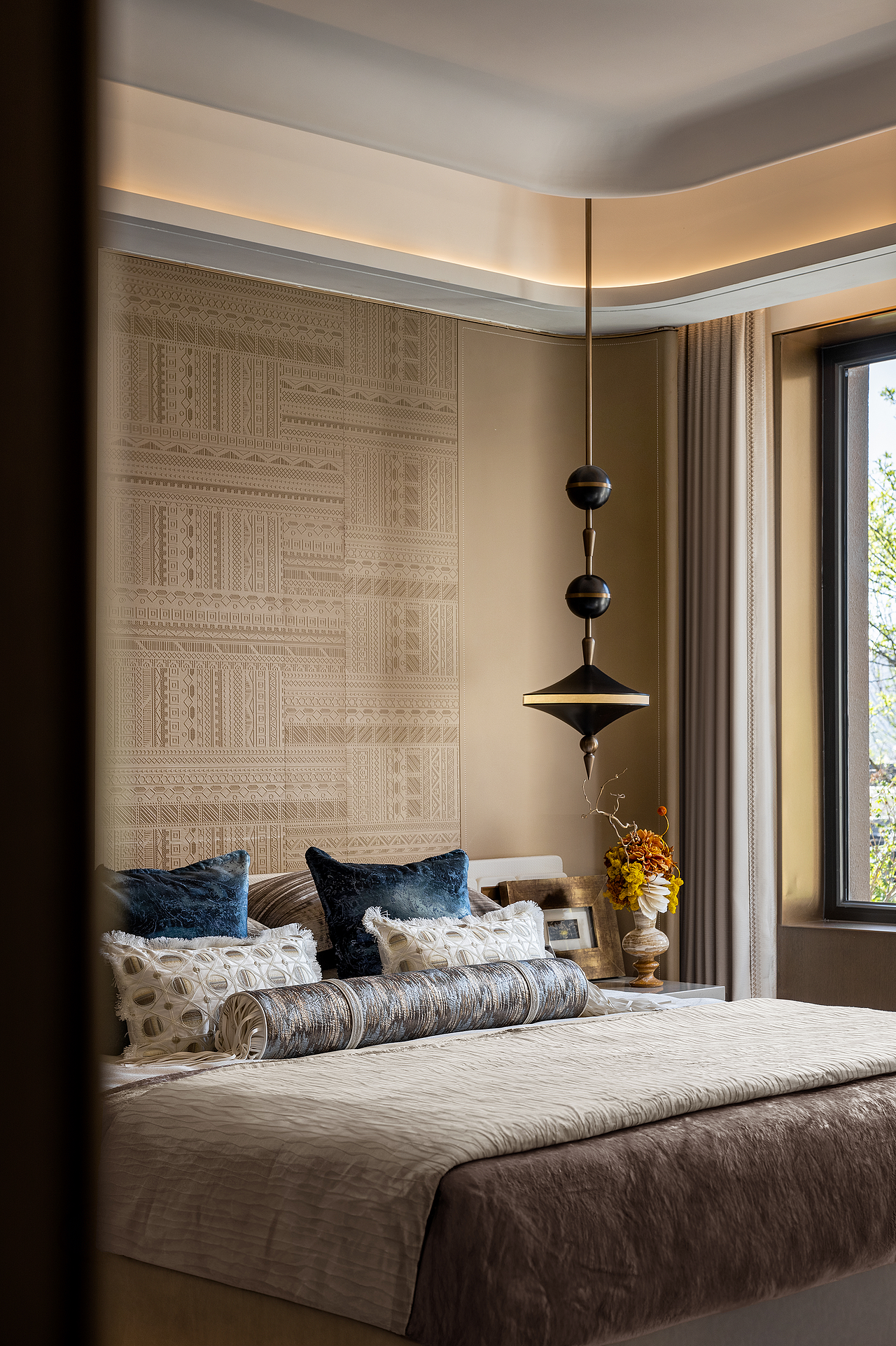 深圳盘石设计 | 西宁中海·翰林原著143底复洋房样板间（图ZMzk0MTMxMzgw） - 商业空间设计 - 站酷设计师深圳盘石设计原创素材 - 站酷ZCOOL