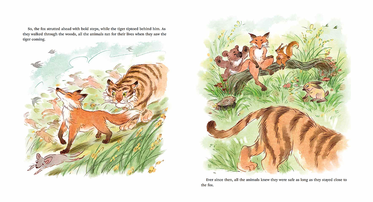 图书《Chinese Zodiac 》插图部分