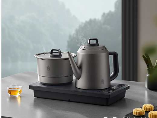 美的电茶盘（场景图）｜薄荷视觉