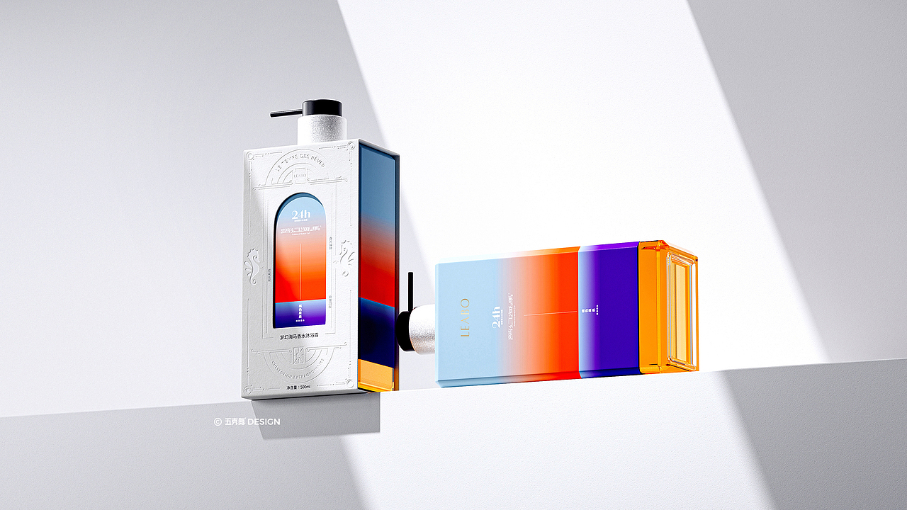 五克氮²×LEABO | 沐浴露包装设计