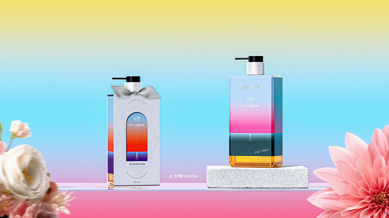 五克氮²×LEABO | 沐浴露包装设计