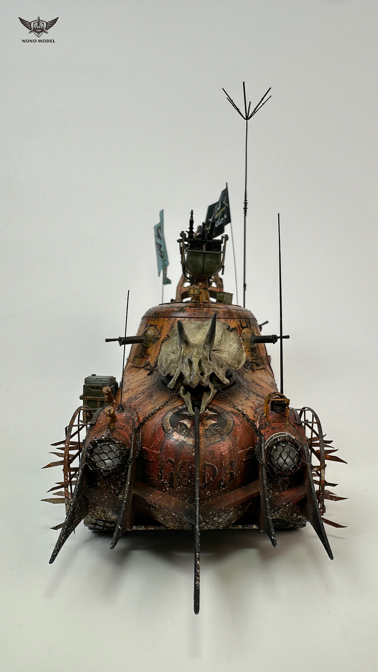 狂暴三角龙号末日战车（图ZMzk0MTY0NTU2） - 手办/模玩 - 站酷设计师NONOMODEL原创素材 - 站酷ZCOOL