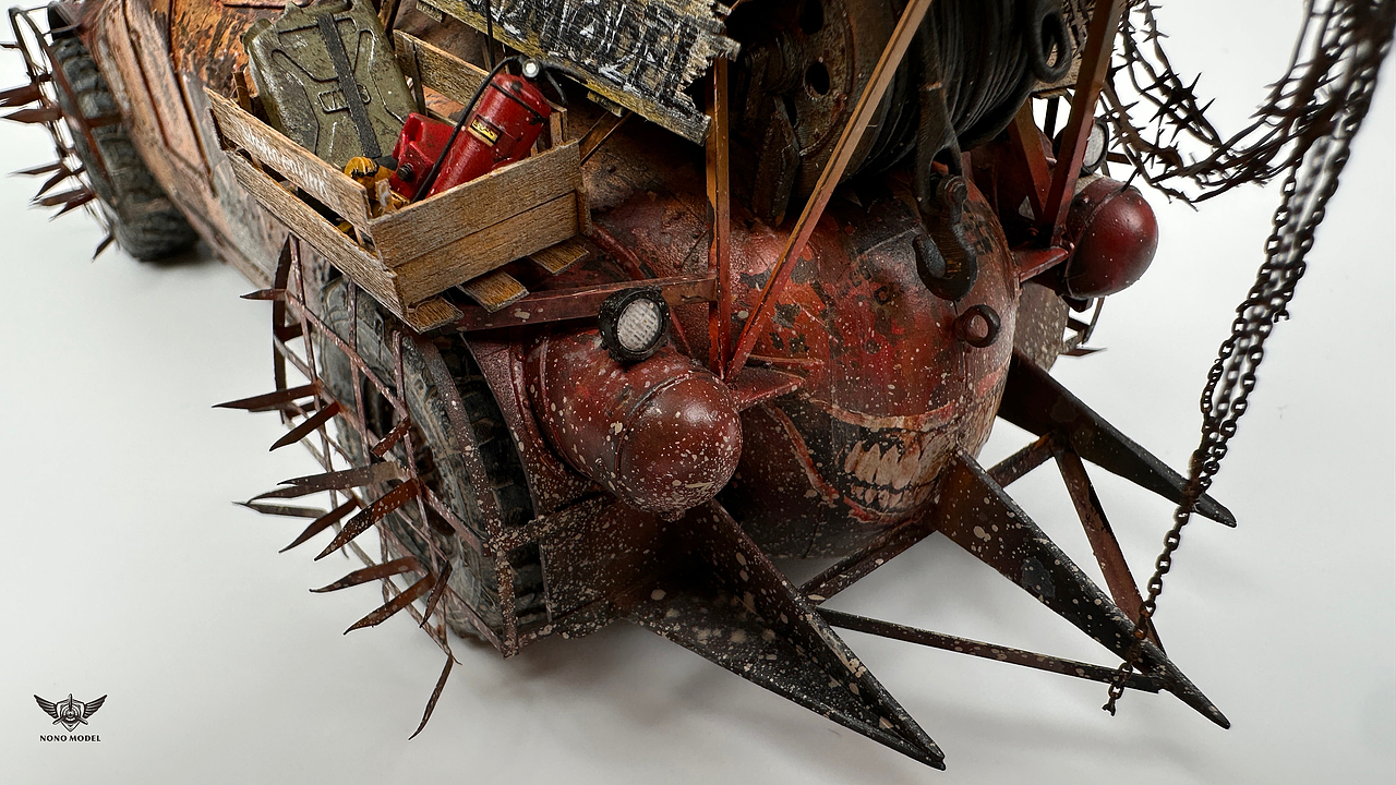 狂暴三角龙号末日战车（图ZMzk0MTY0NjIw） - 手办/模玩 - 站酷设计师NONOMODEL原创素材 - 站酷ZCOOL
