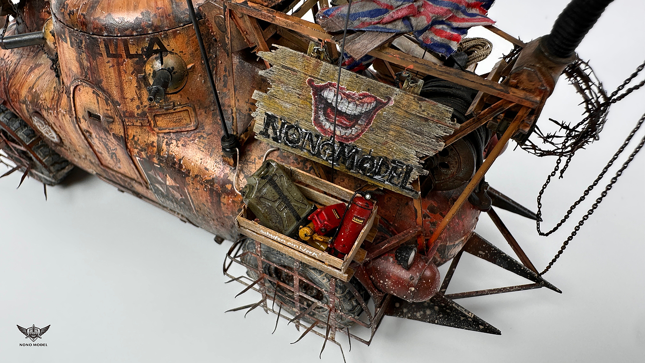 狂暴三角龙号末日战车（图ZMzk0MTY0NjQ0） - 手办/模玩 - 站酷设计师NONOMODEL原创素材 - 站酷ZCOOL