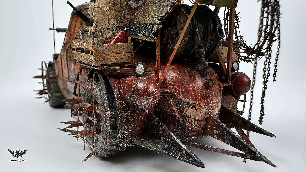 狂暴三角龙号末日战车（图ZMzk0MTY0NjY0） - 手办/模玩 - 站酷设计师NONOMODEL原创素材 - 站酷ZCOOL