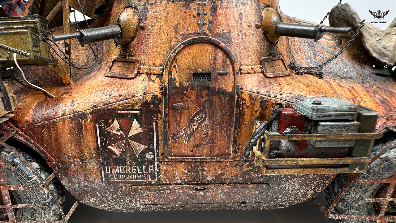 狂暴三角龙号末日战车（图ZMzk0MTY0NjQ4） - 手办/模玩 - 站酷设计师NONOMODEL原创素材 - 站酷ZCOOL