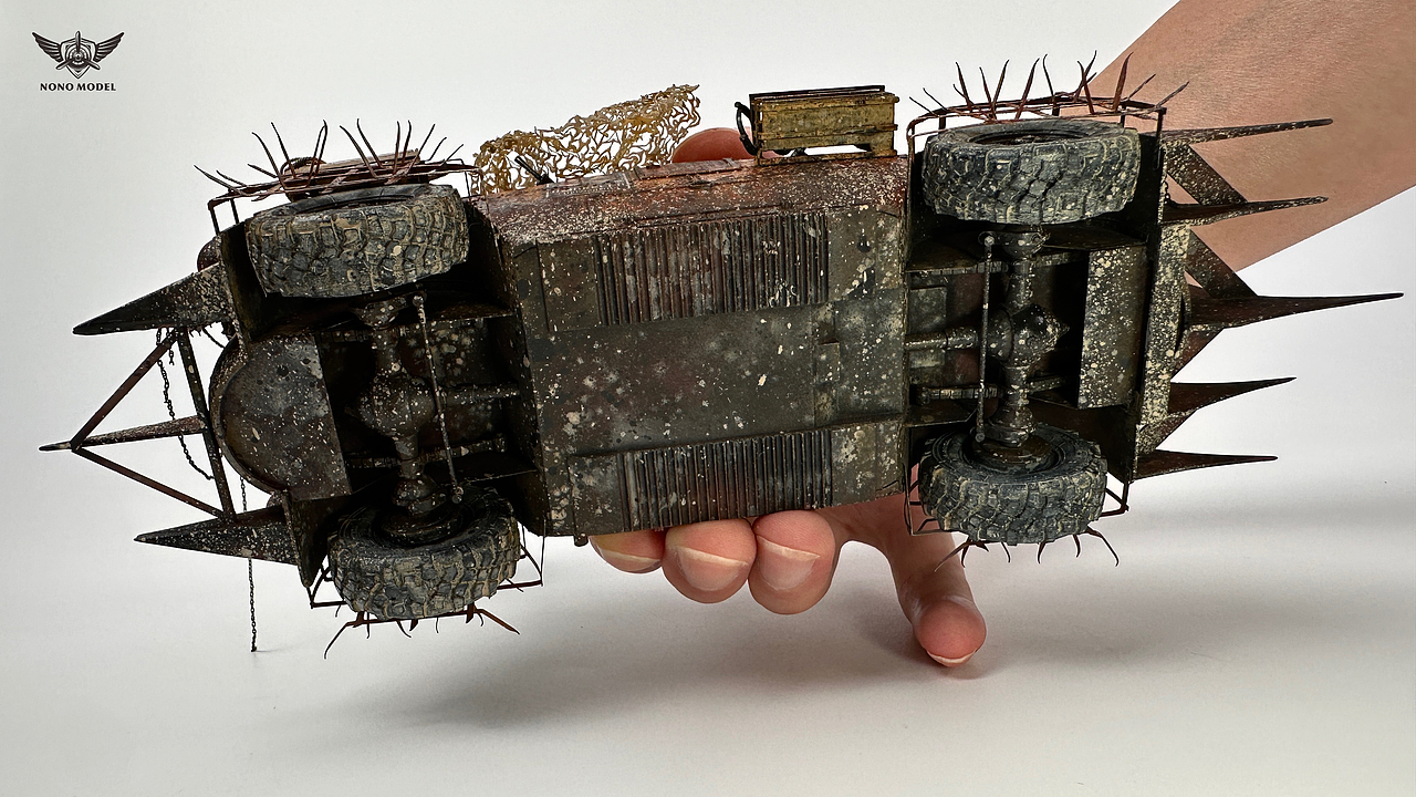 狂暴三角龙号末日战车（图ZMzk0MTY0Njk2） - 手办/模玩 - 站酷设计师NONOMODEL原创素材 - 站酷ZCOOL