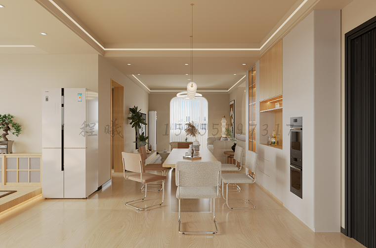 原木奶油风空间