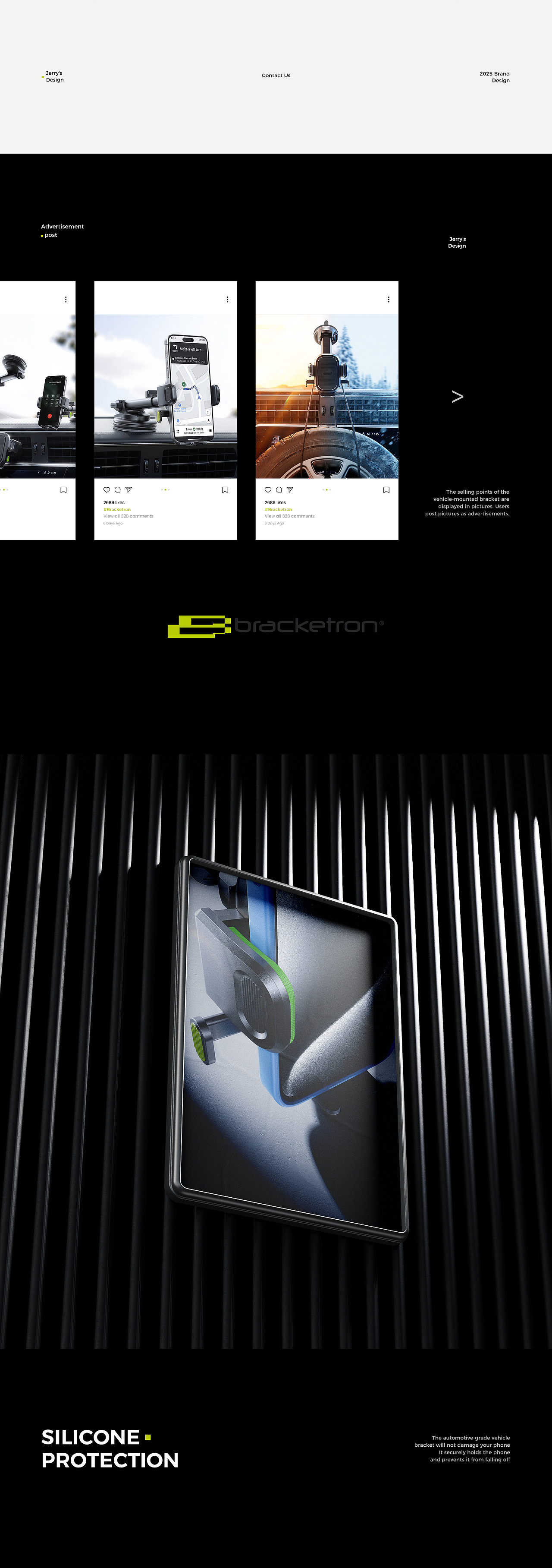 亚马逊Amazon年中总结、Bracketron品牌视觉设计（图ZMzk0MTc4NzQw） - 电商 - 站酷设计师不是杰小瑞原创素材 - 站酷ZCOOL