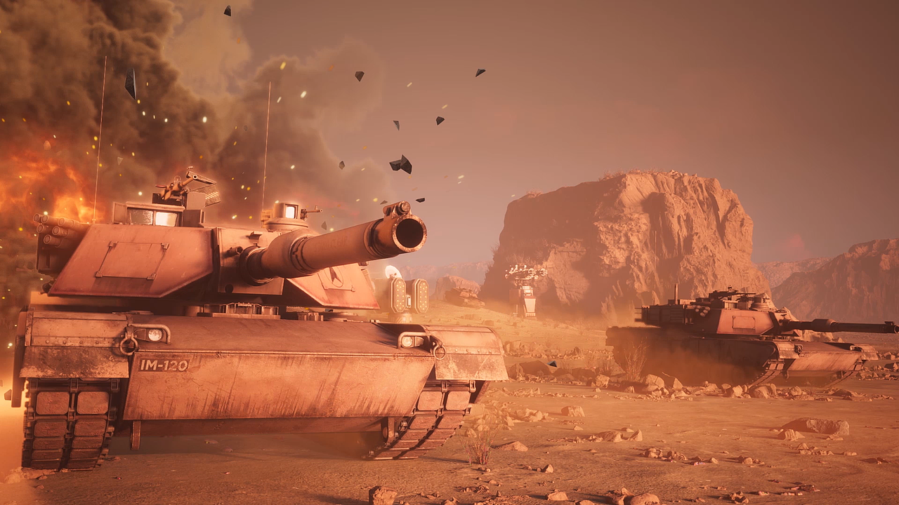 【商业案例】沙漠坦克対轰！直升机闪现……（图ZMzk0MTc5NDI0） - 动画/影视 - 站酷设计师JASONYAO街声原创素材 - 站酷ZCOOL