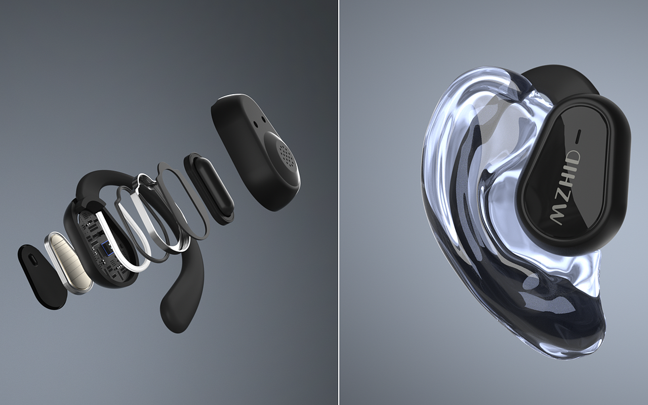 C4D建模渲染智能蓝牙耳机（图ZMzk0MTgzNDUy） - 电子产品 - 站酷设计师PENGYULI原创素材 - 站酷ZCOOL