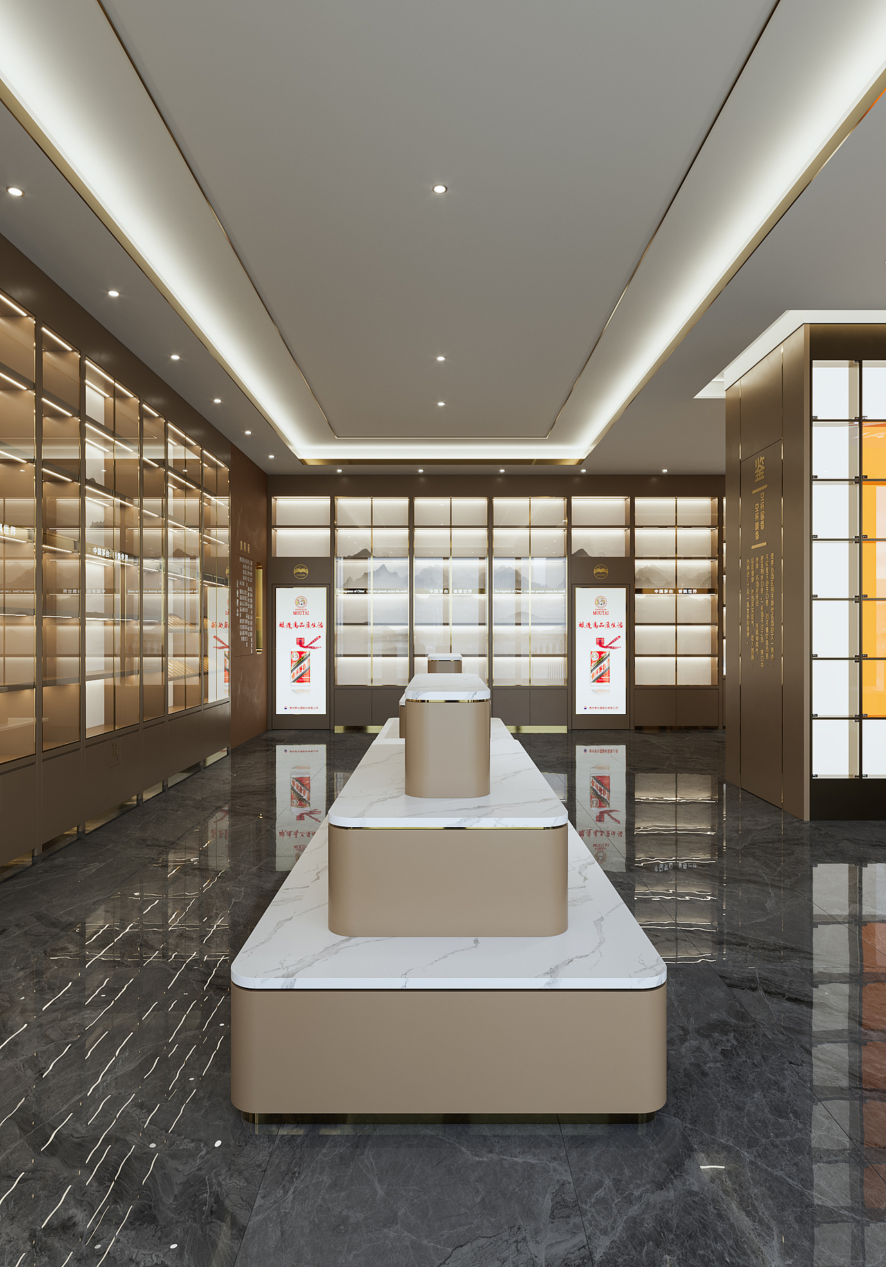 茅台专卖店（图ZMzk0MTg0ODEy） - 商业空间设计 - 站酷设计师ZX绽璇原创素材 - 站酷ZCOOL