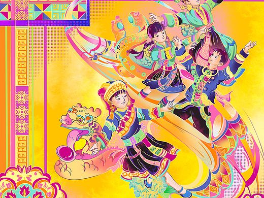 原创插画|绘画过程