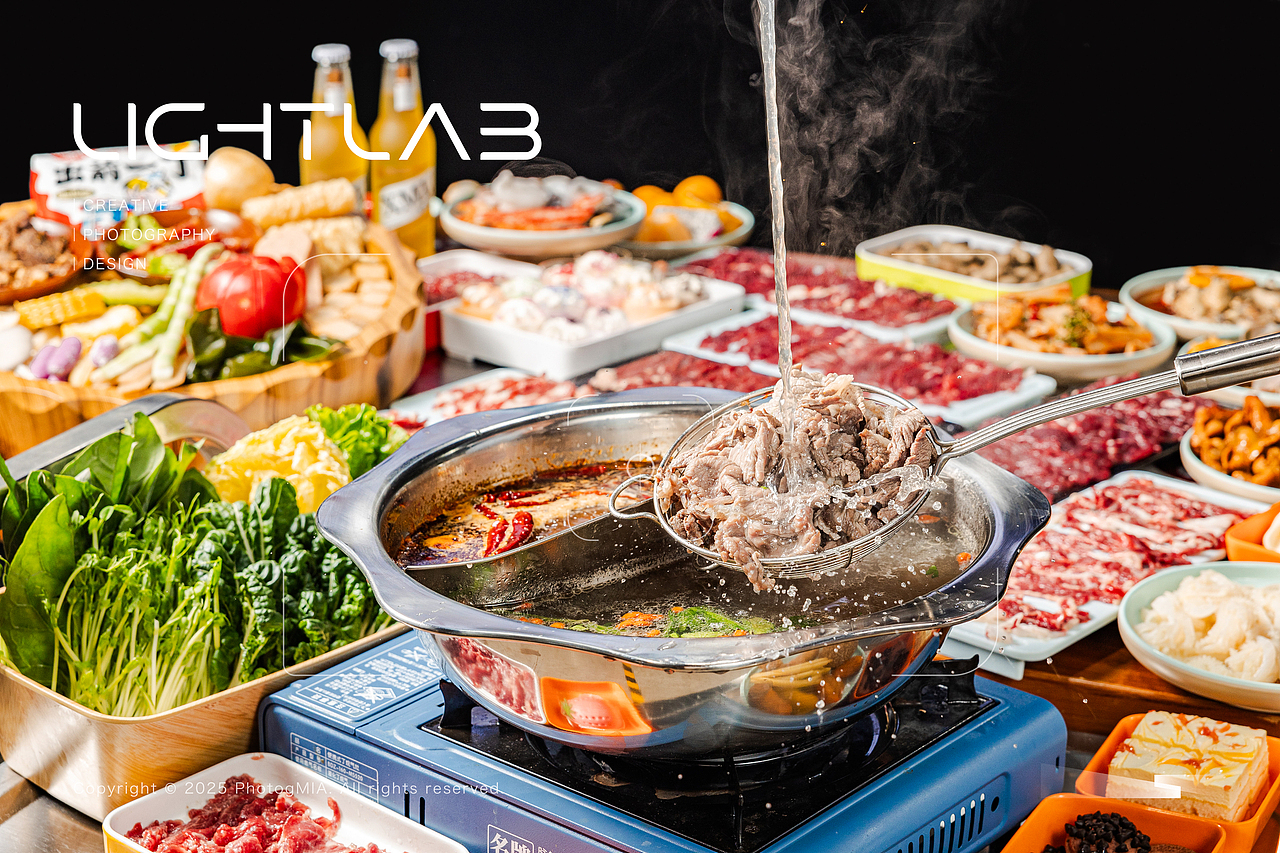 美食摄影｜火锅拍摄-自助牛肉火锅（图ZMzk0MTkxOTQ4） - 美食摄影 - 站酷设计师LIGHTLAB原创素材 - 站酷ZCOOL