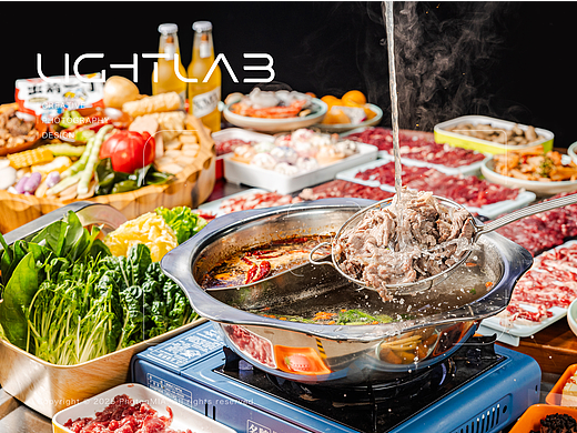美食摄影｜火锅拍摄-自助牛肉火锅