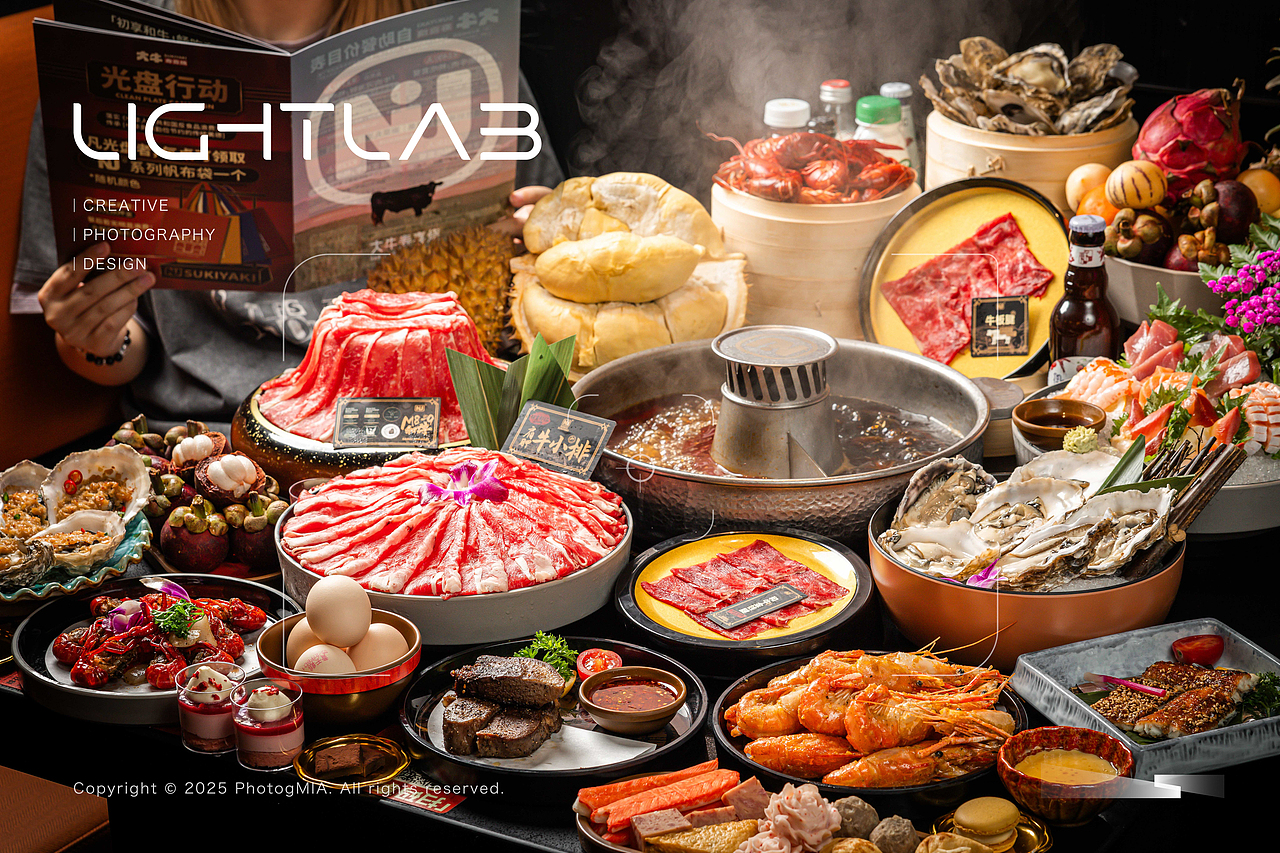 美食摄影|火锅拍摄-寿喜烧自助