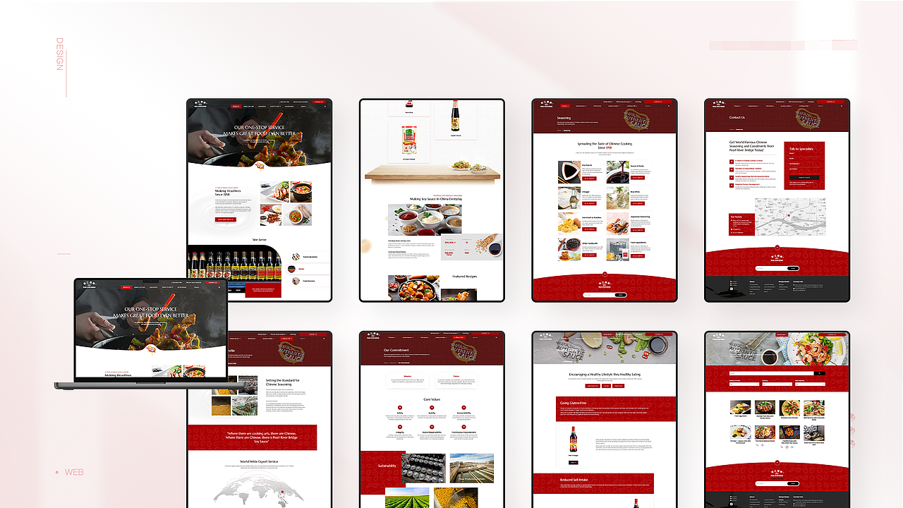 网页作品（图ZMzk0MTk1MzEy） - 企业官网 - 站酷设计师君子蟹原创素材 - 站酷ZCOOL