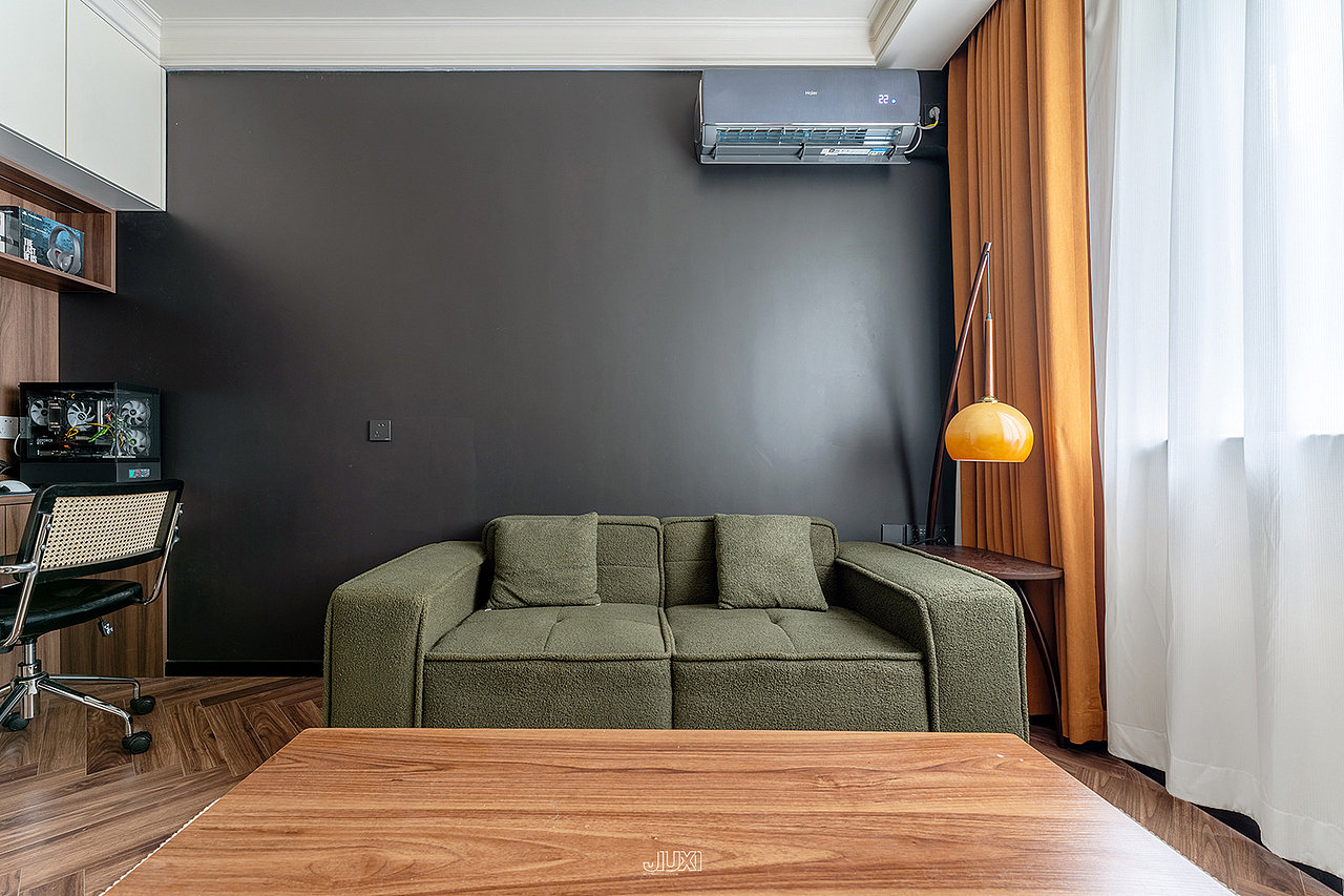 丁克夫妻用自己的审美,装了一个45㎡复古小家