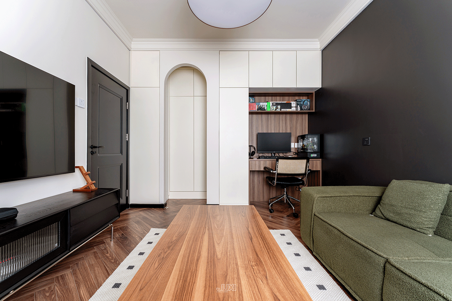 丁克夫妻用自己的审美,装了一个45㎡复古小家