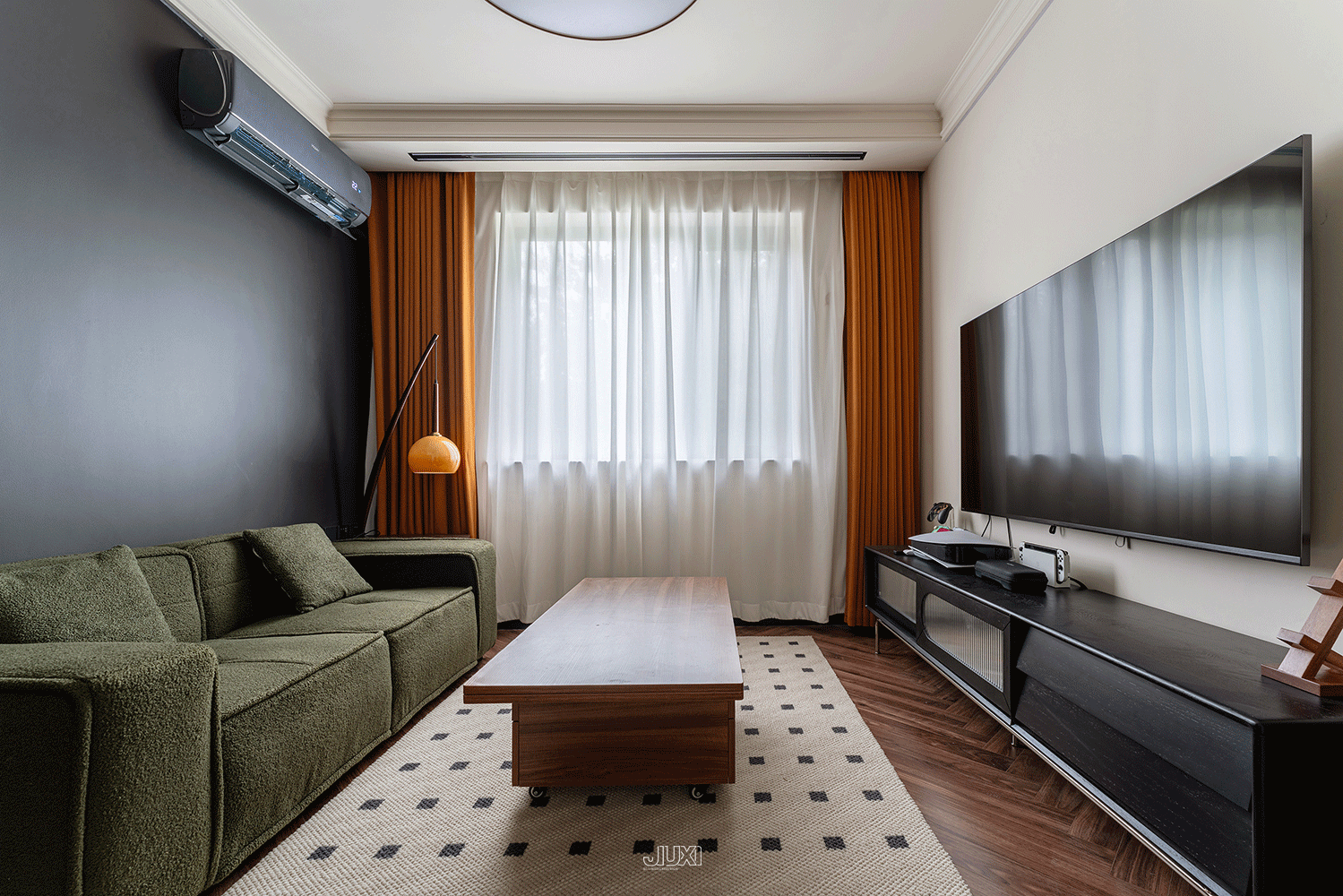 丁克夫妻用自己的审美,装了一个45㎡复古小家