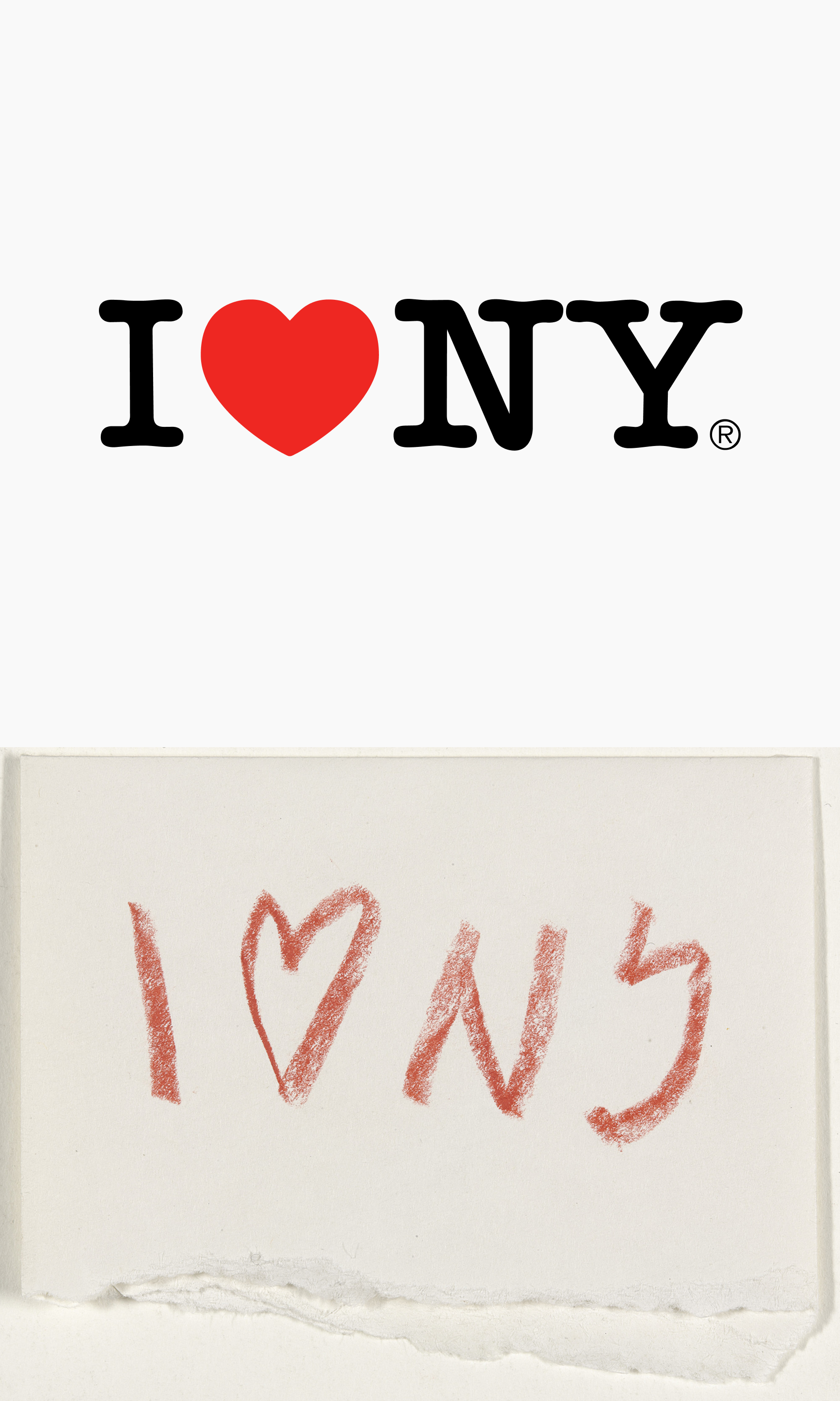  I ♥ NY 概念草图 1976 米尔顿・格拉瑟