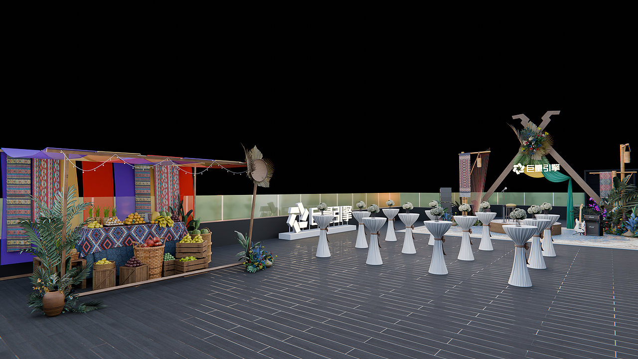 陈展会议 | 巨量引擎西双版纳2024研学营（图ZMzk0MjA3OTUy） - 舞台美术 - 站酷设计师小郭儿_设计原创素材 - 站酷ZCOOL