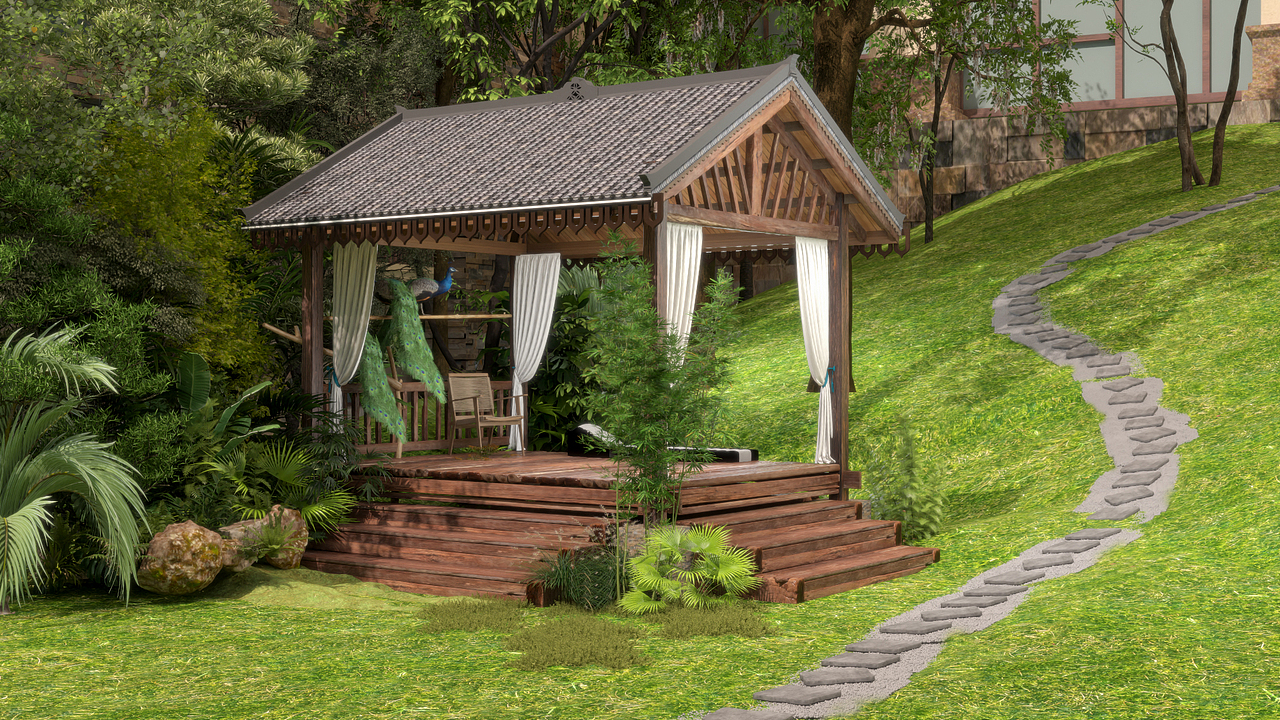 云南民族风格装饰陈展（亭子）设计 | 2024年方案汇总（图ZMzk0MjEwODA4） - 展陈设计 - 站酷设计师小郭儿_设计原创素材 - 站酷ZCOOL