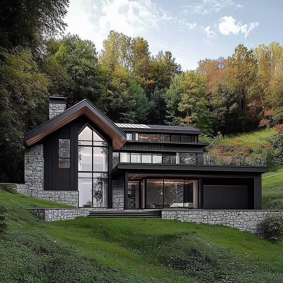 现代别墅景观效果案例