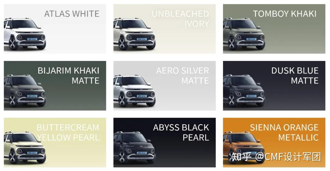 CMF 设计| 现代汽车的色彩设计系统化解读（图ZMTUxNjk0NzY=） - 资讯 - 站酷设计师CMF设计军团原创素材 - 站酷ZCOOL