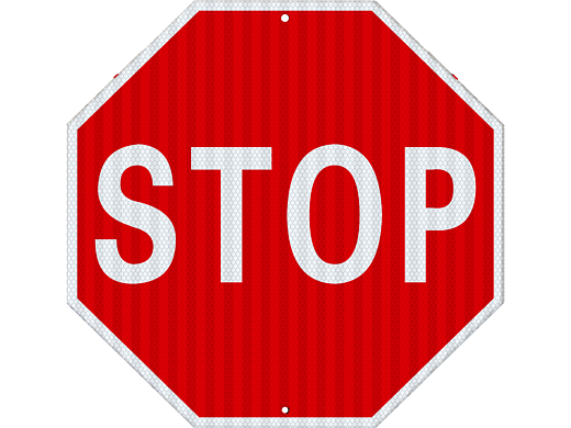 STOP警示牌