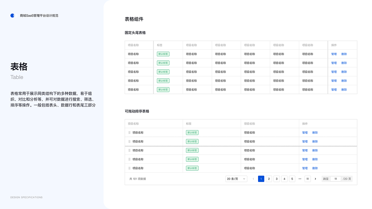 商城SaaS运营管理平台后台设计规范