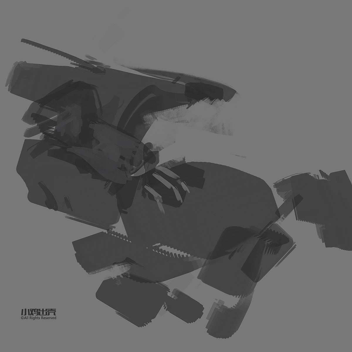 近期的画（图ZMzk0MjI1MjEy） - 概念设定 - 站酷设计师小鸡出殻原创素材 - 站酷ZCOOL