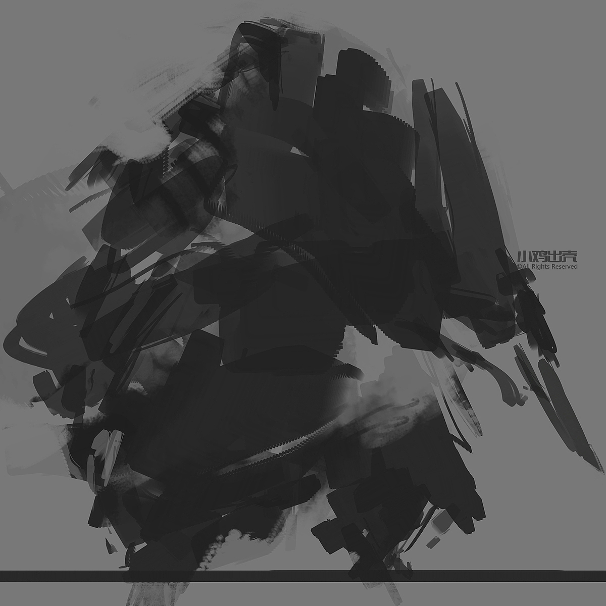 近期的画（图ZMzk0MjI1MjUy） - 概念设定 - 站酷设计师小鸡出殻原创素材 - 站酷ZCOOL