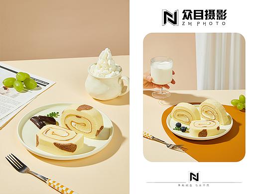 瑞士卷| 美食摄影 x 众目视觉