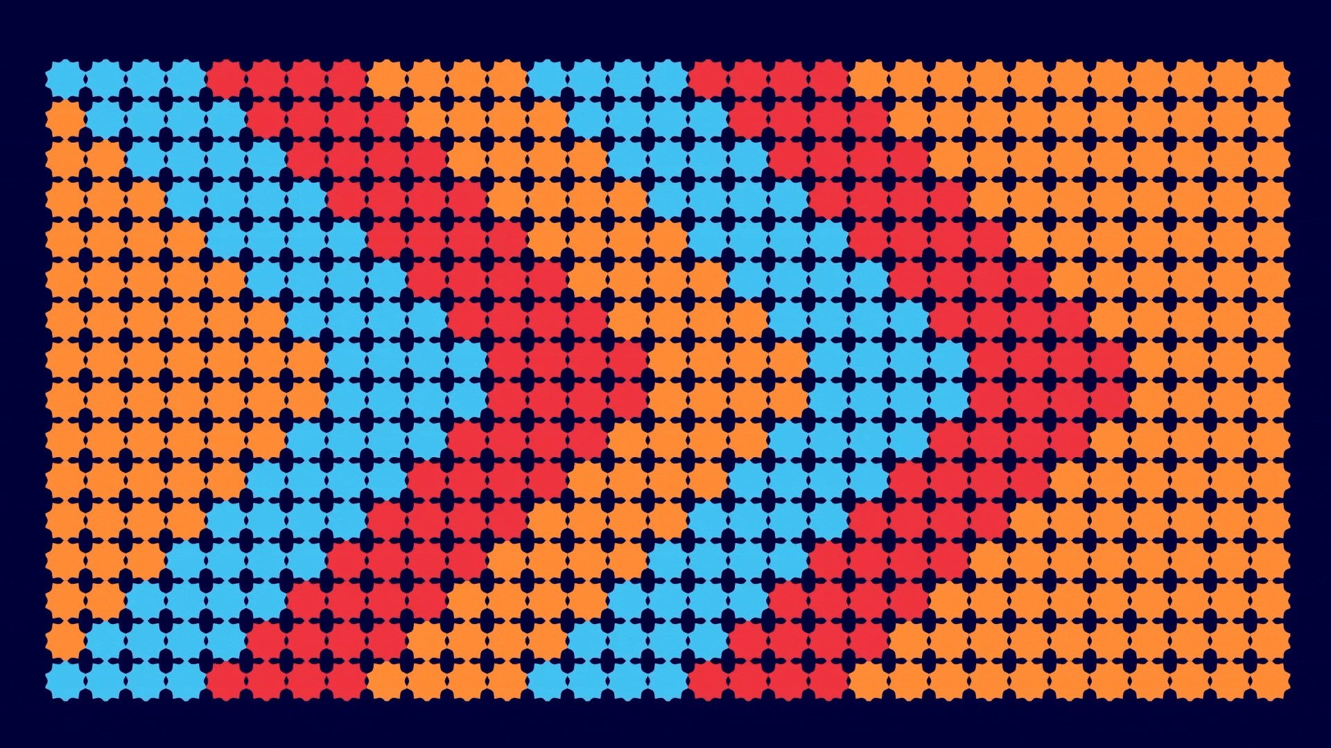 受珠饰艺术启发的抽象图案系统