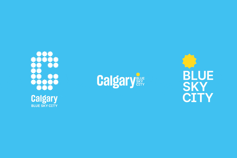 卡尔加里城市品牌 标志系列变体