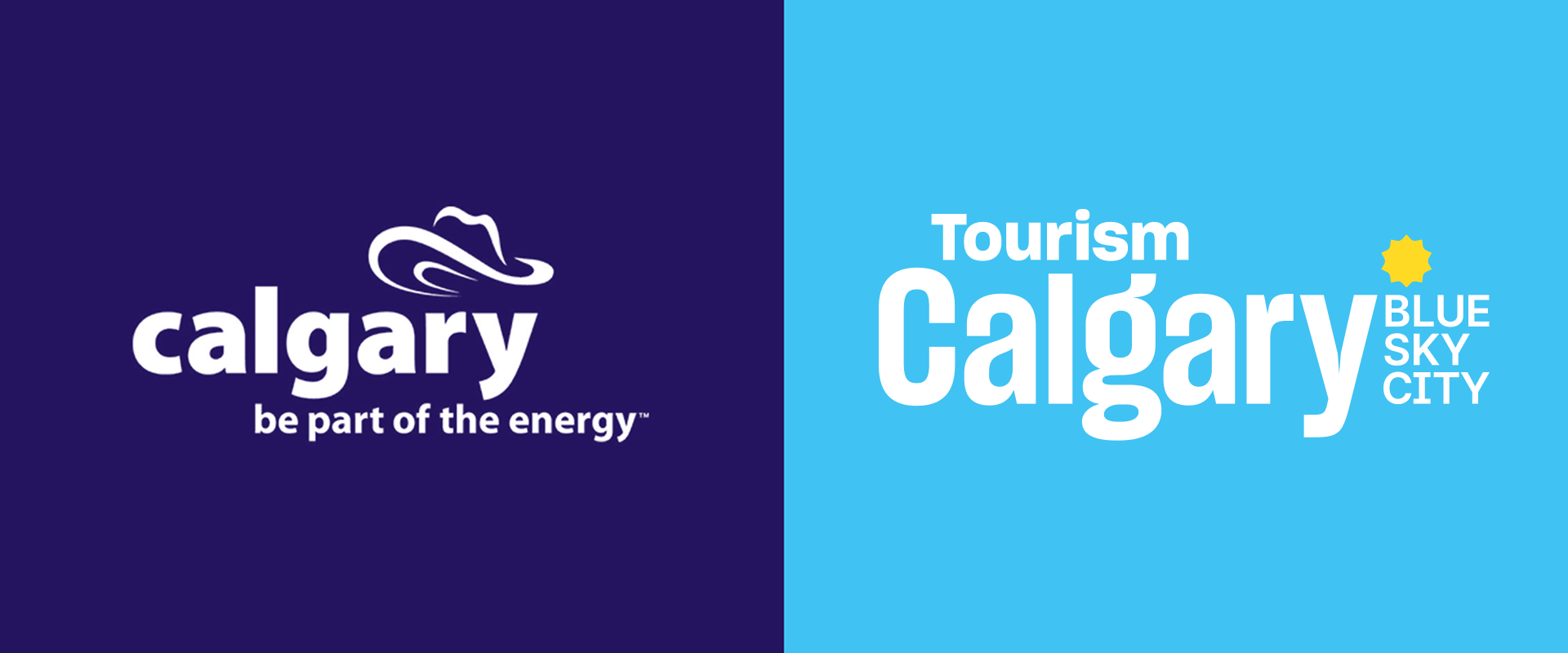 卡尔加里旅游局(Tourism Calgary) 标志新旧对比