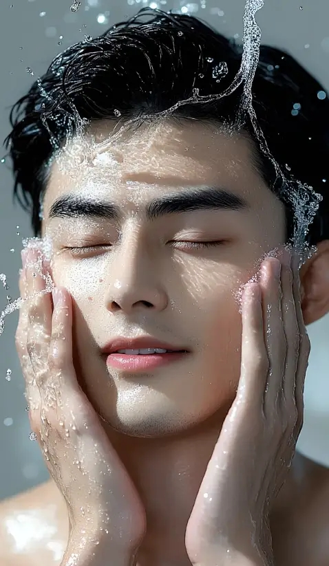 男士洗面奶怎么选？2025热门爆款实测：控油/保湿/温和洁净谁更适合你？（图ZMTUxNzAzNDg=） - 观点 - 站酷设计师擎天创界原创素材 - 站酷ZCOOL