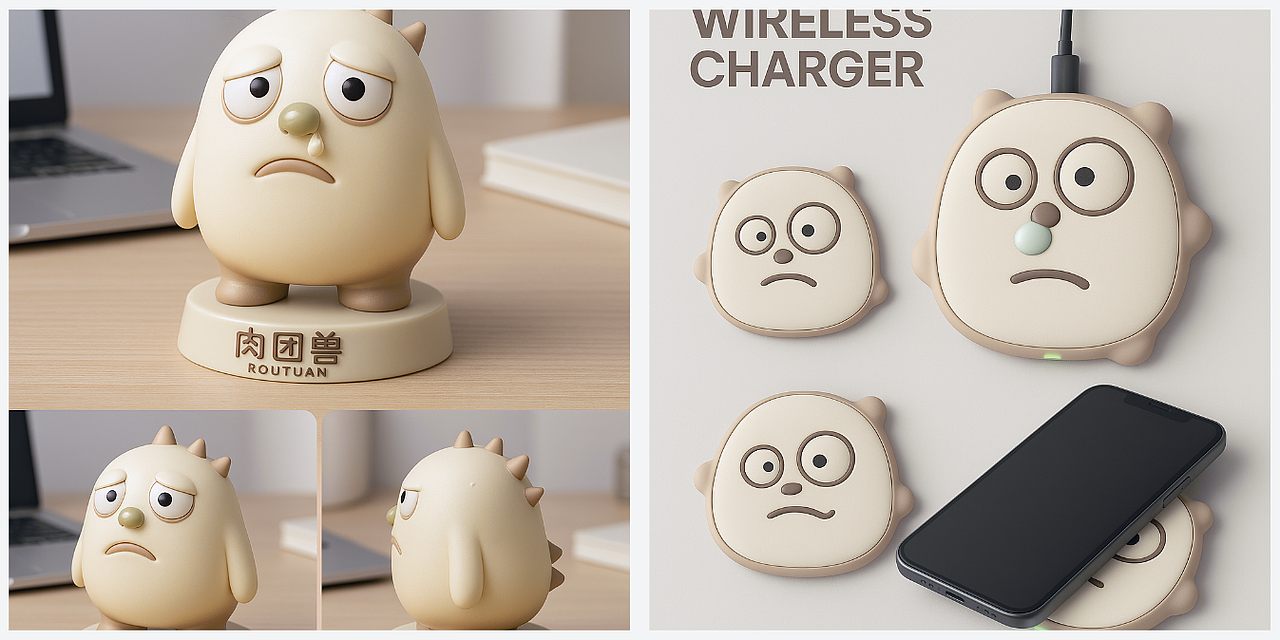 IP 原创IP形象设计 潮流IP | 肉团兽(Routuan)